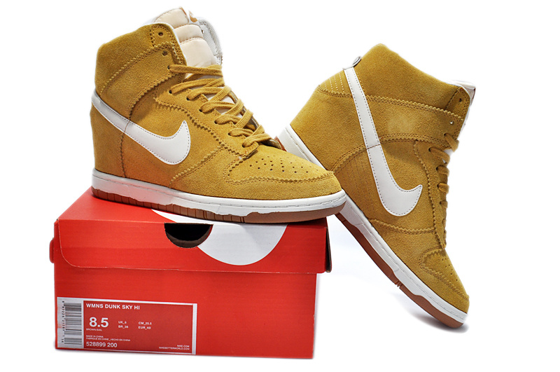 nike dunk sky high homme brun